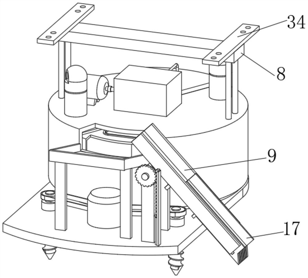 Data acquisition device for unmanned aerial vehicle for geological exploration