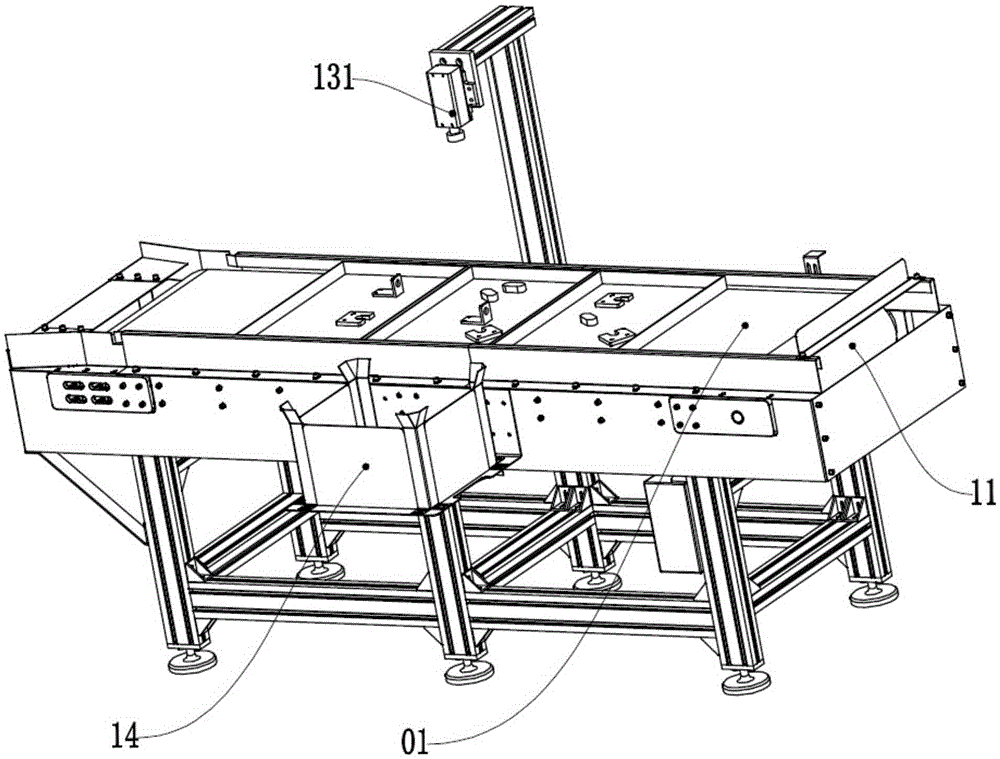 Automatic storage system of industrial robot