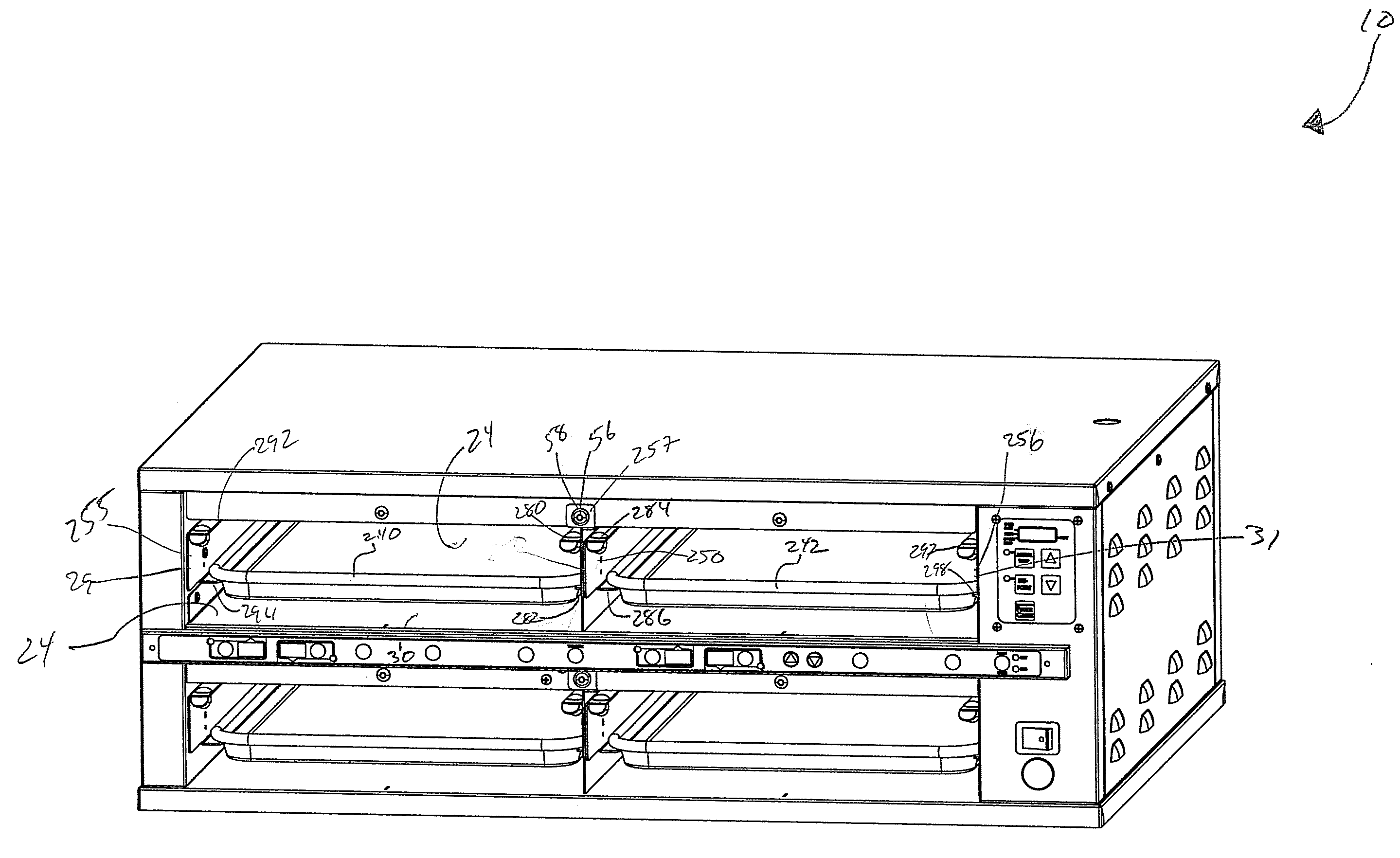 Removable Divider For Food Warming Apparatus