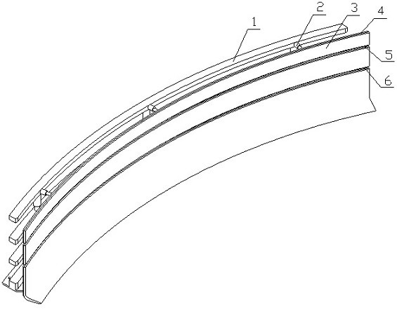 Drop-preventing device for logistics transportation