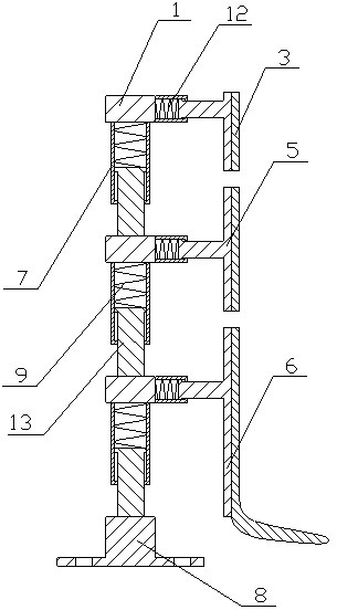 Drop-preventing device for logistics transportation