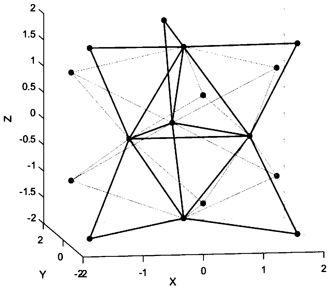 Three-dimensional probability forming carrier-free amplitude phase modulation method