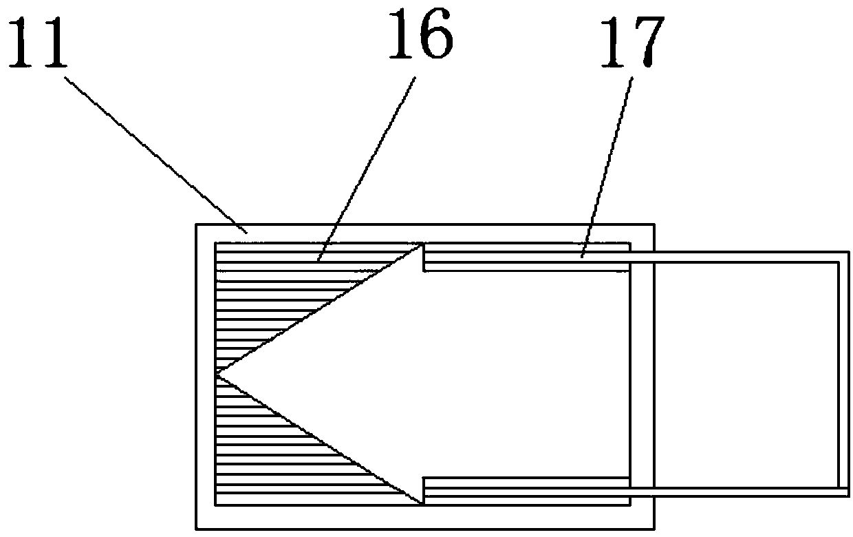 Spraying indicating arrow device for road construction