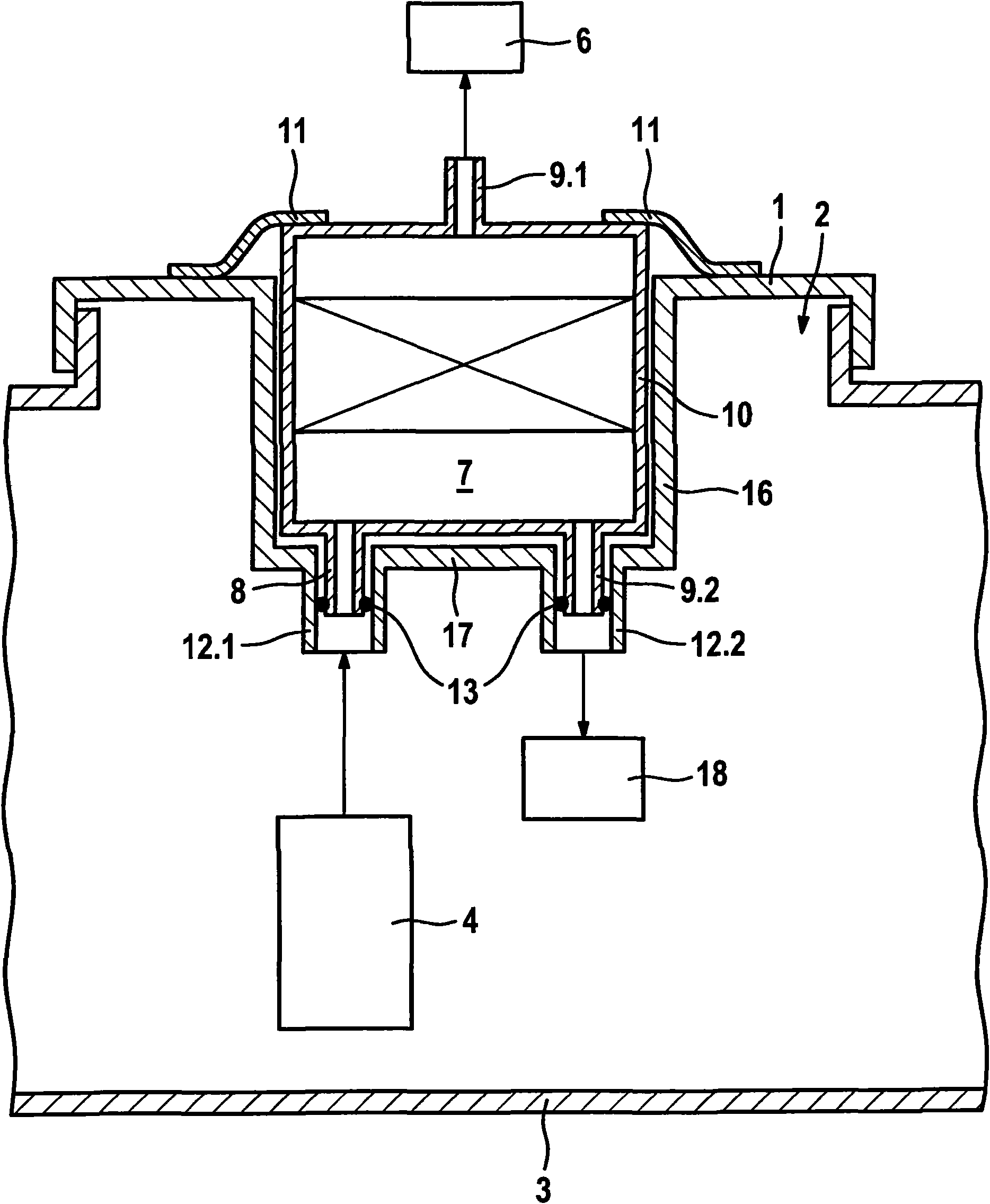 Tank flange