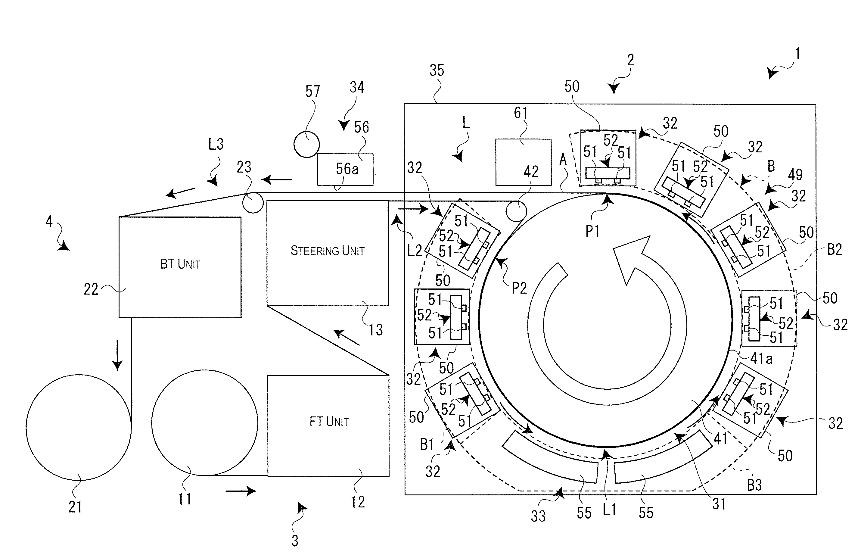 Inkjet recording device