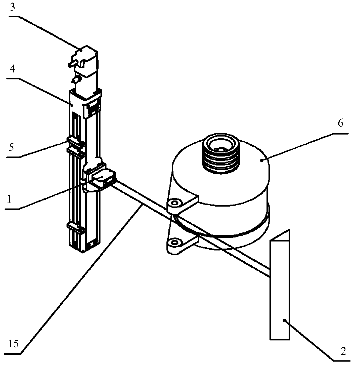 Dimension measuring device, dimension measuring method and dimension measuring system