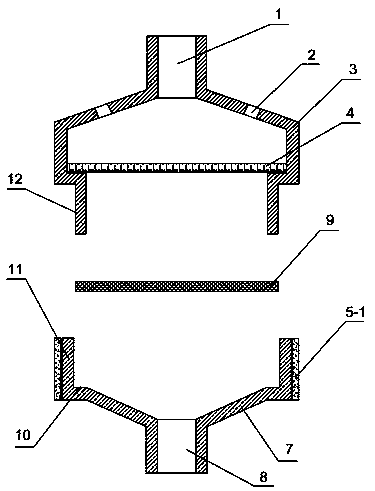 Detachable filter for infusion apparatus