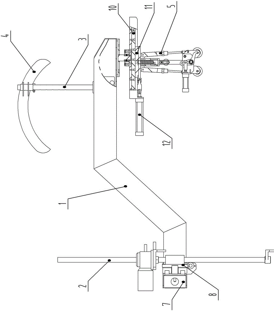 Automatic welding device of reinforcement cage seam welder