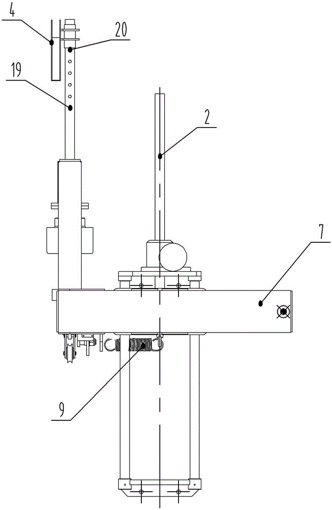 Automatic welding device of reinforcement cage seam welder