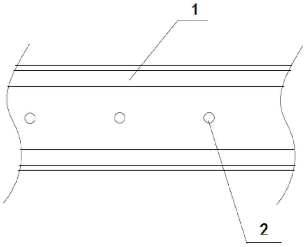 Auxiliary climbing method of inspection robot and auxiliary climbing structure of inspection robot