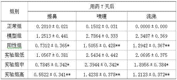 Traditional Chinese medicine composition for treating rhinitis and preparation method of composition