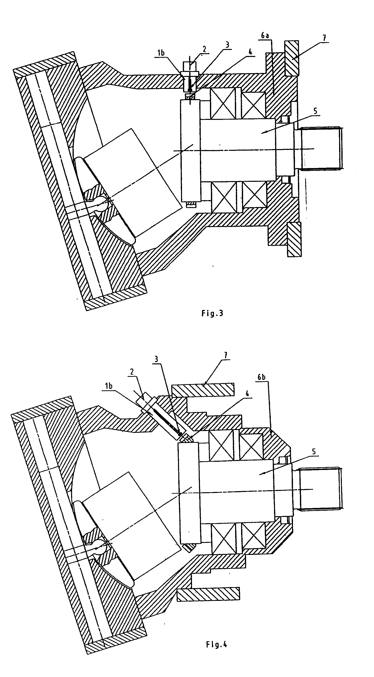 Hydraulic pump or hydraulic motor having a rotation speed sensor