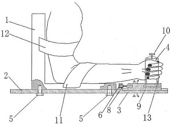 Auxiliary reduction device for distal radius fracture