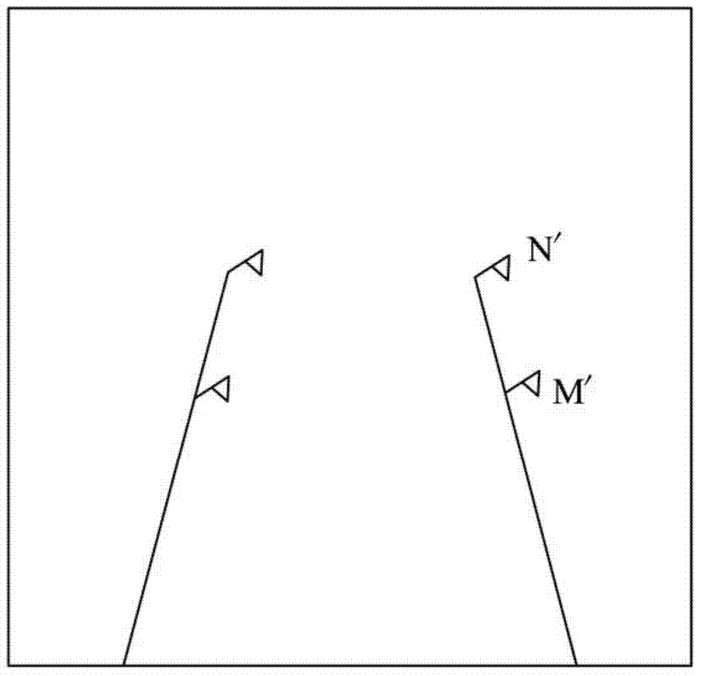 Lane line detection method and system, and lane deviation early warning method and system