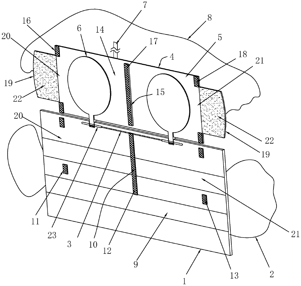 Medical epidemic prevention eye protection mask