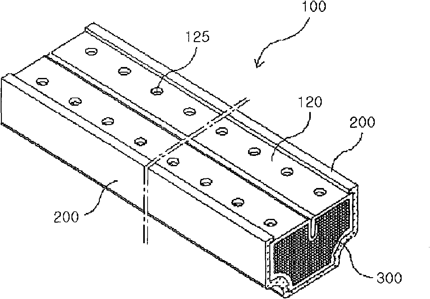 Spacer of pair glass