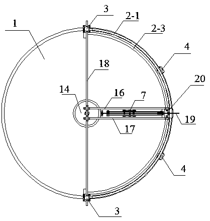 Suction anchor uplift bearing capacity dynamically testing device and method