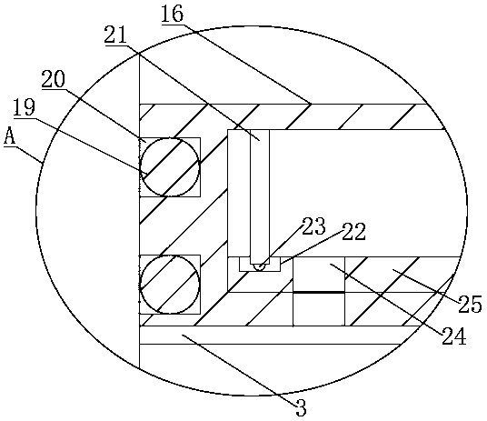 Cow dung compression, dehydration and deodorization device