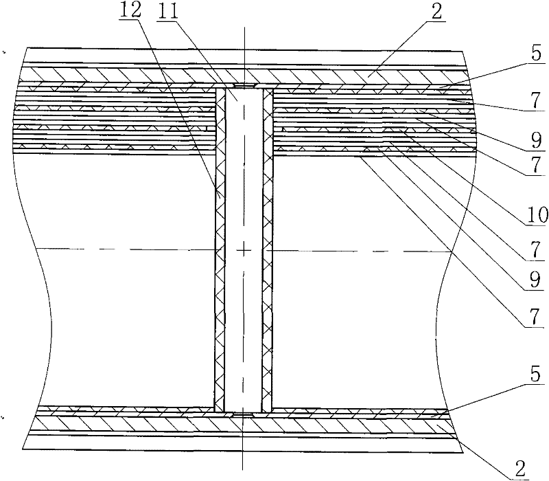 Lamination method of laminated battery cell of lithium-ion power battery