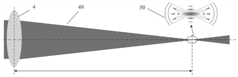 High tomography and anti-scatter laser differential confocal tomography method and device