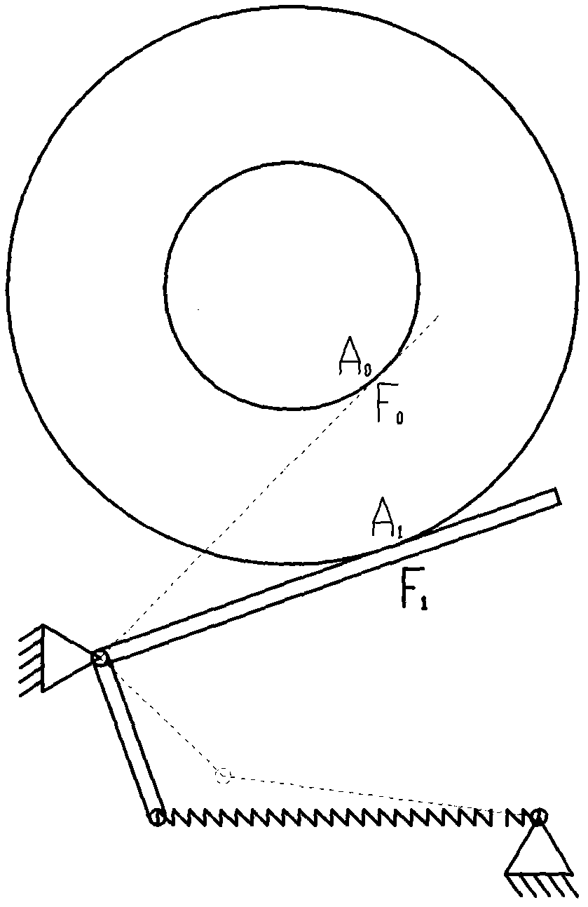 Weft tension compensation device