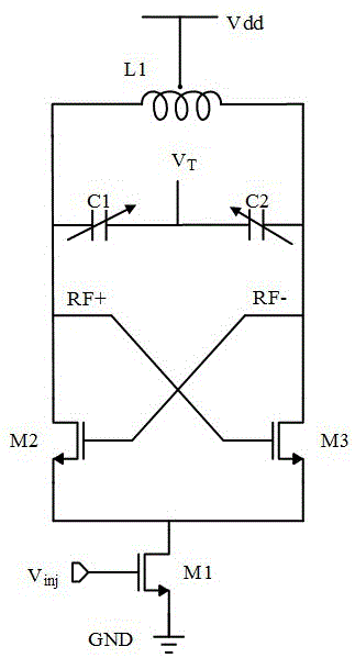 An Injection Locked Frequency Divider Structure with Automatic Frequency Calibration Function