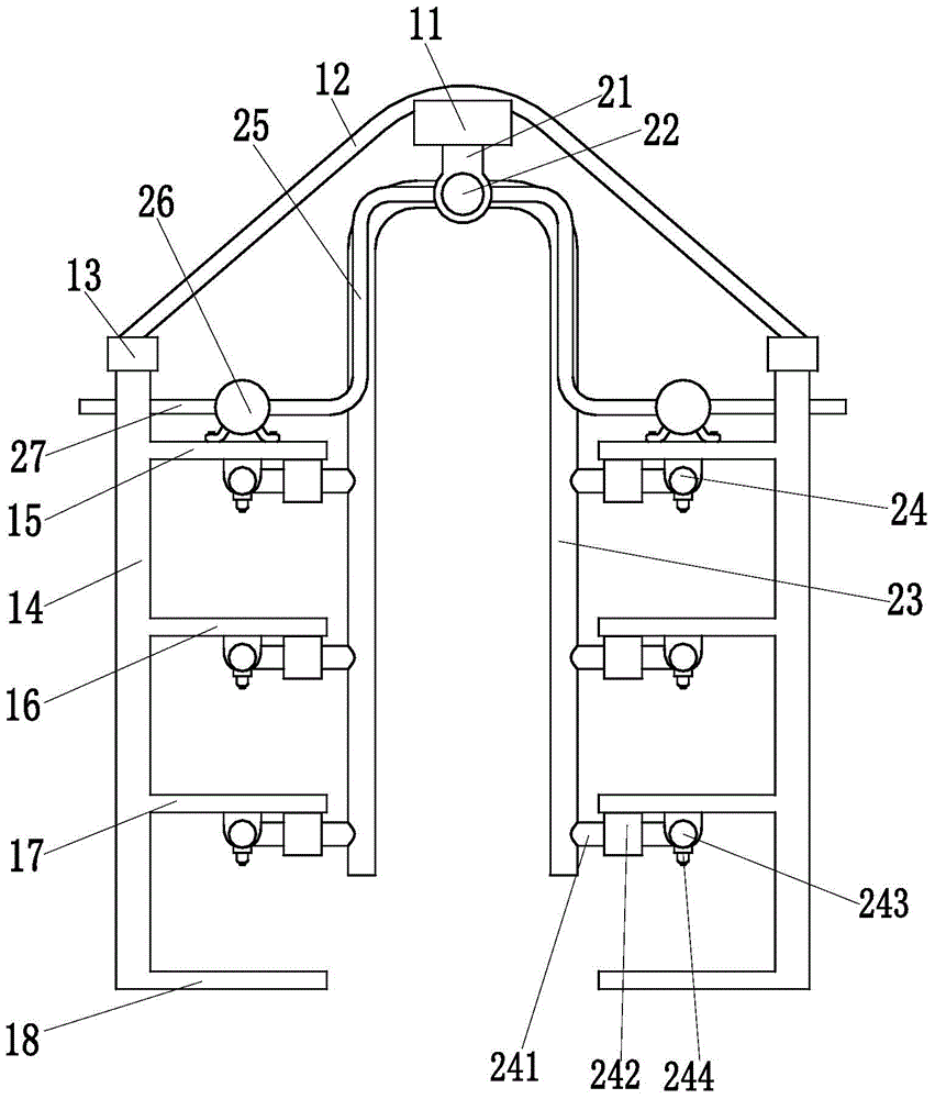 Flower irrigation equipment