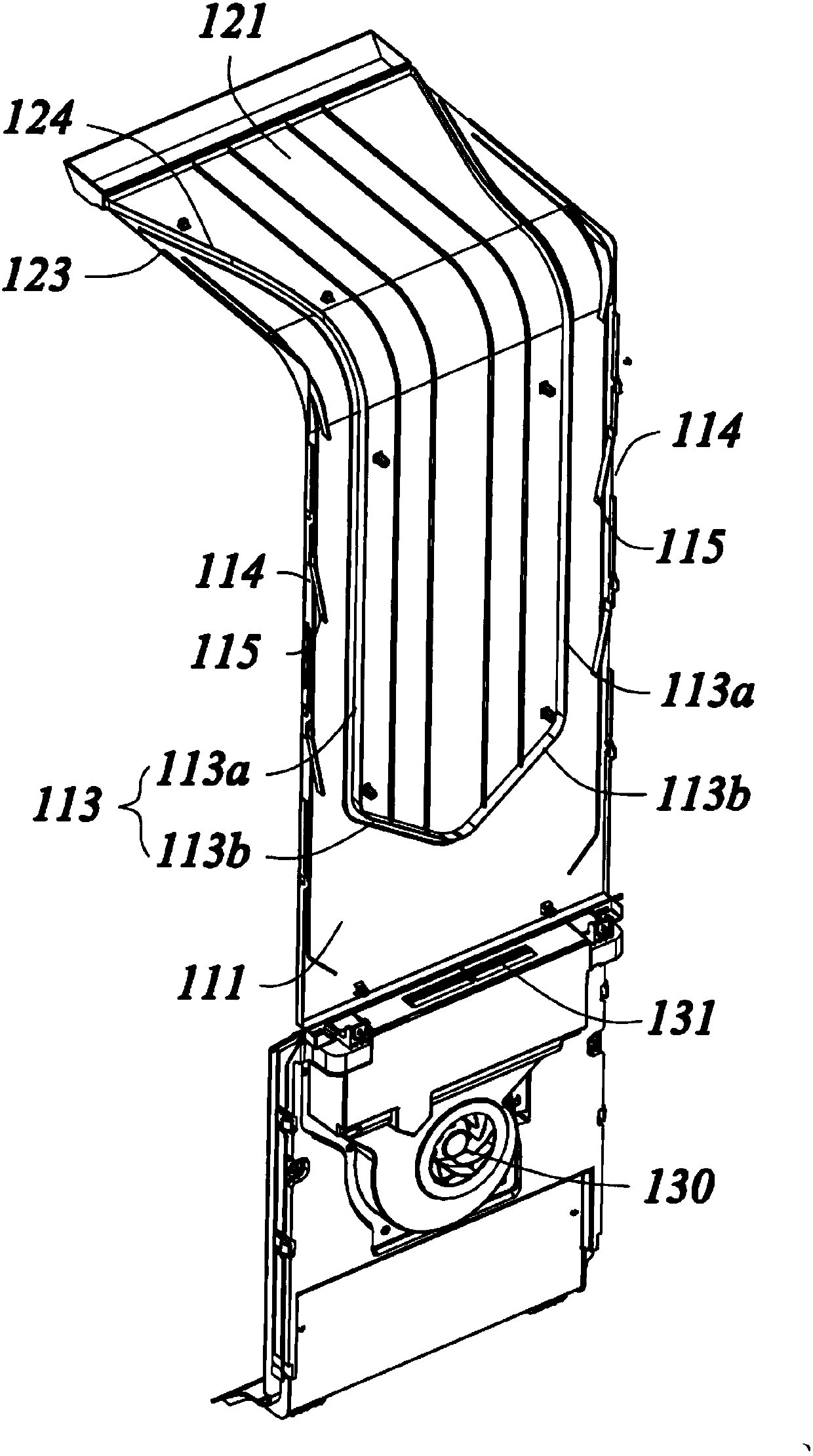 Air guide assembly and refrigerator thereof