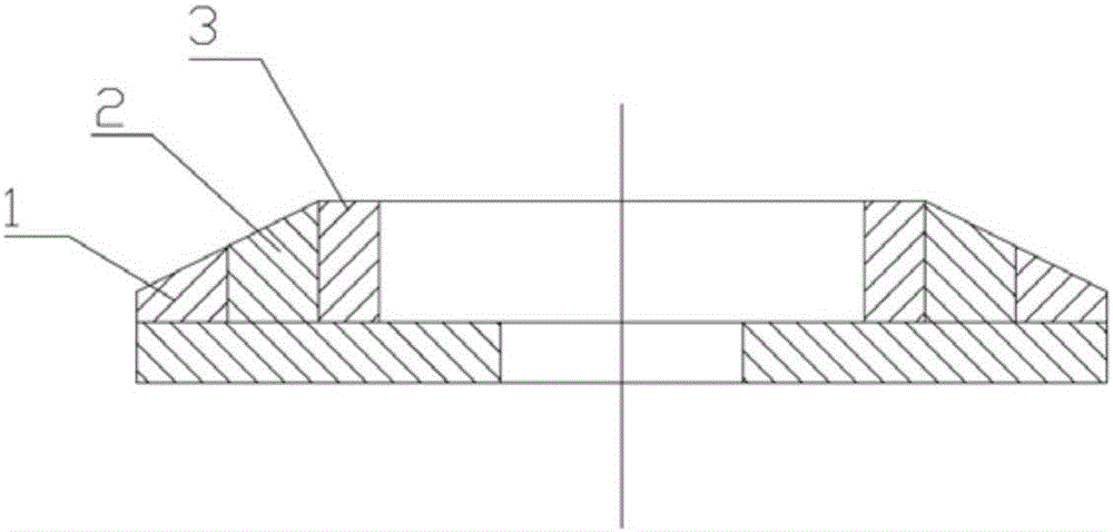 Process for grinding double bevel edges of glass