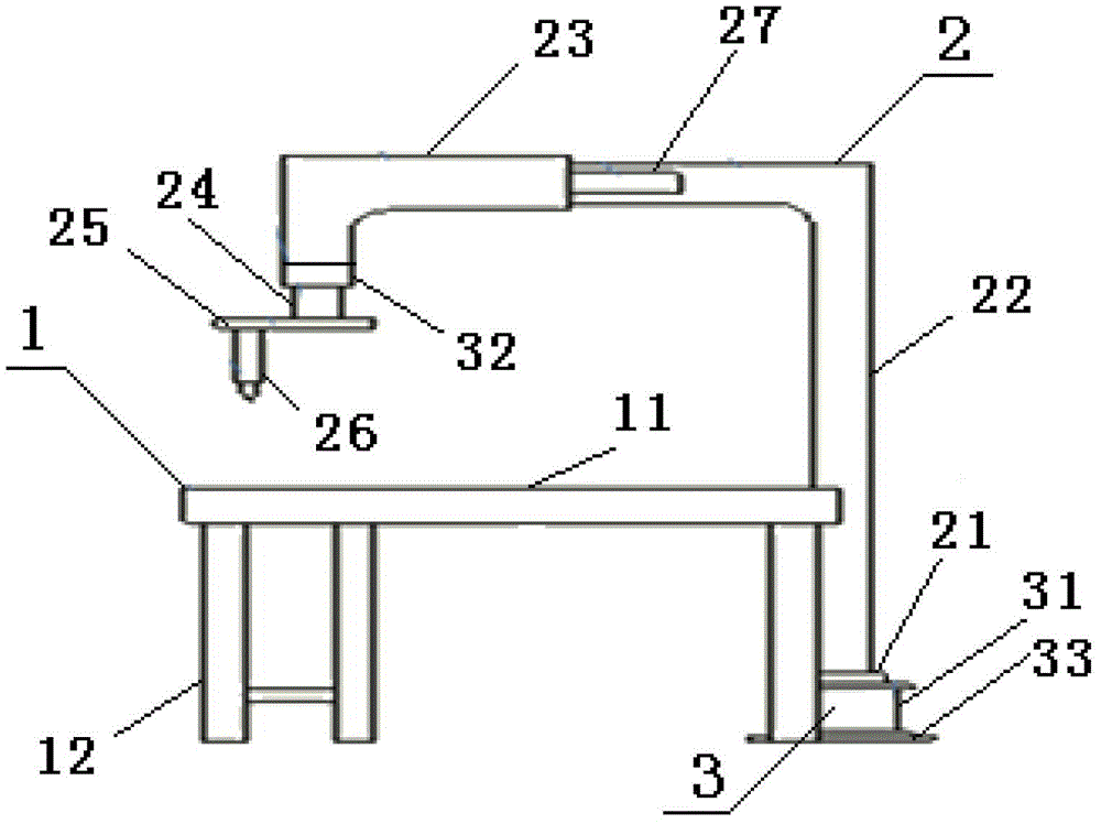 A fully automatic glue injection machine