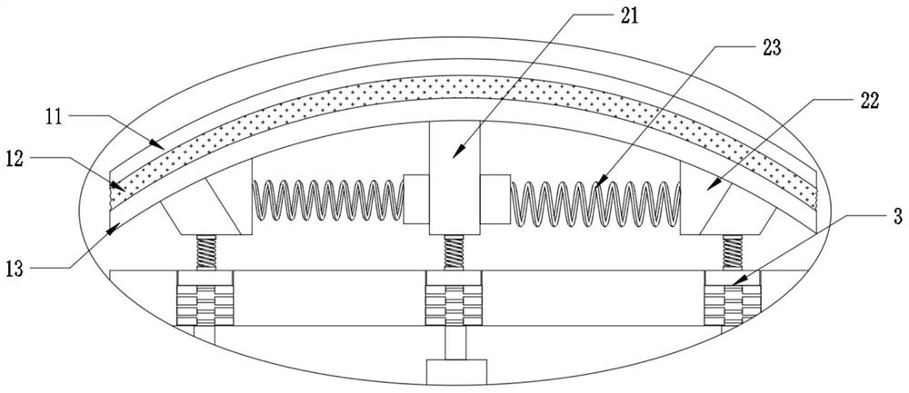 A car anti-collision beam with good energy absorption effect