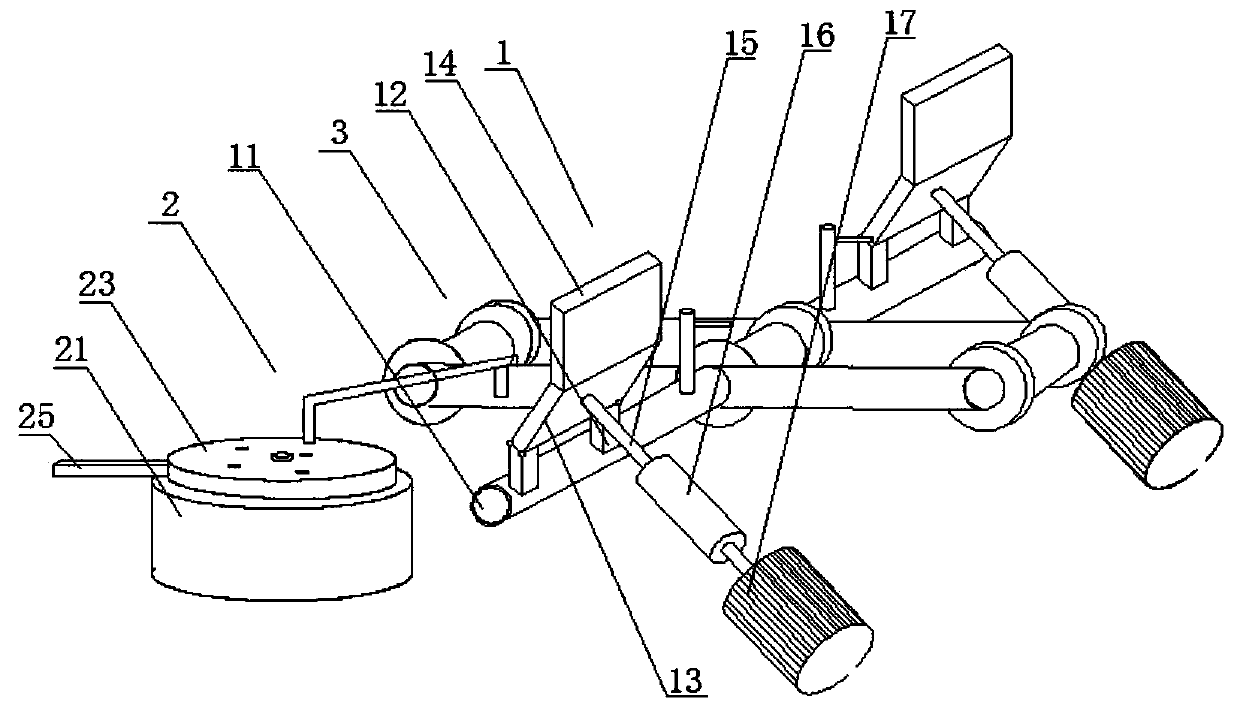 A device for sampling the quality of transmission chains