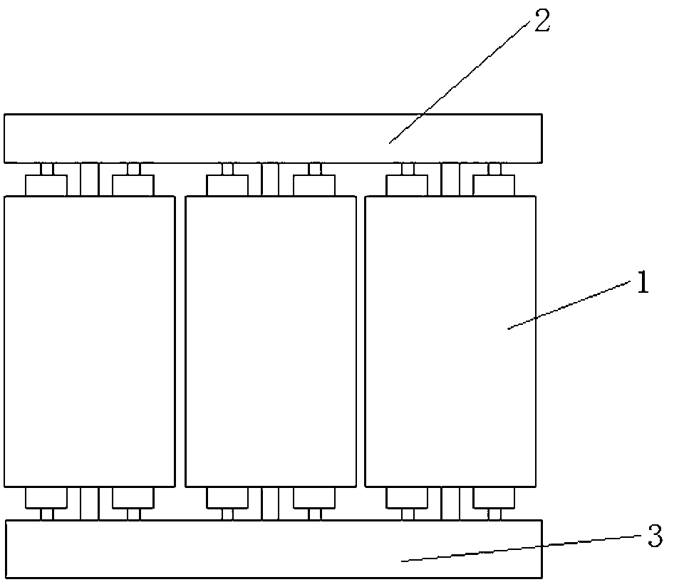 Non-encapsulated dry type power transformer