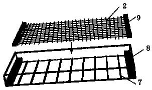 A kind of preparation method of trc permanent formwork beam or column