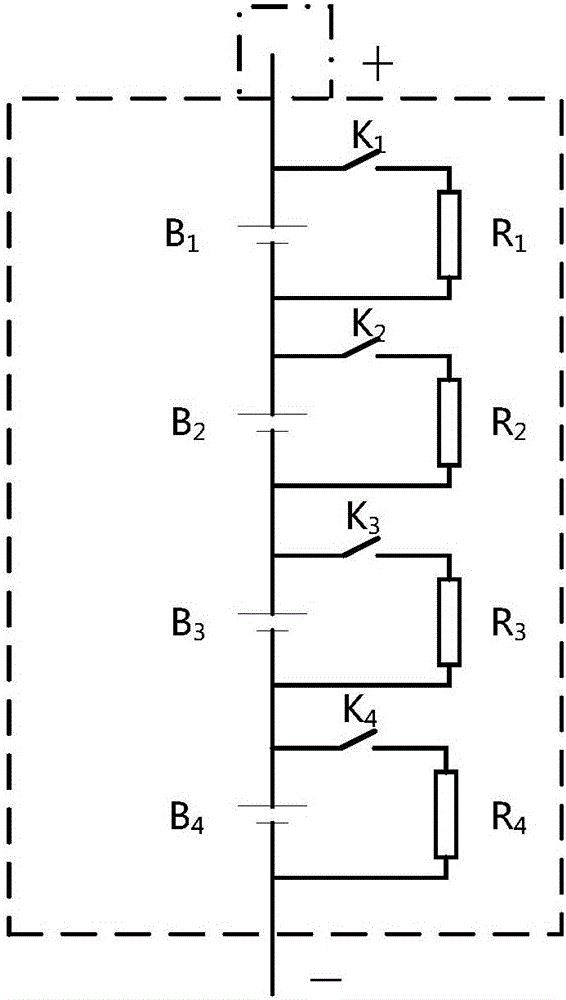 Multistage equilibrium control system and method of liquid metal battery packs