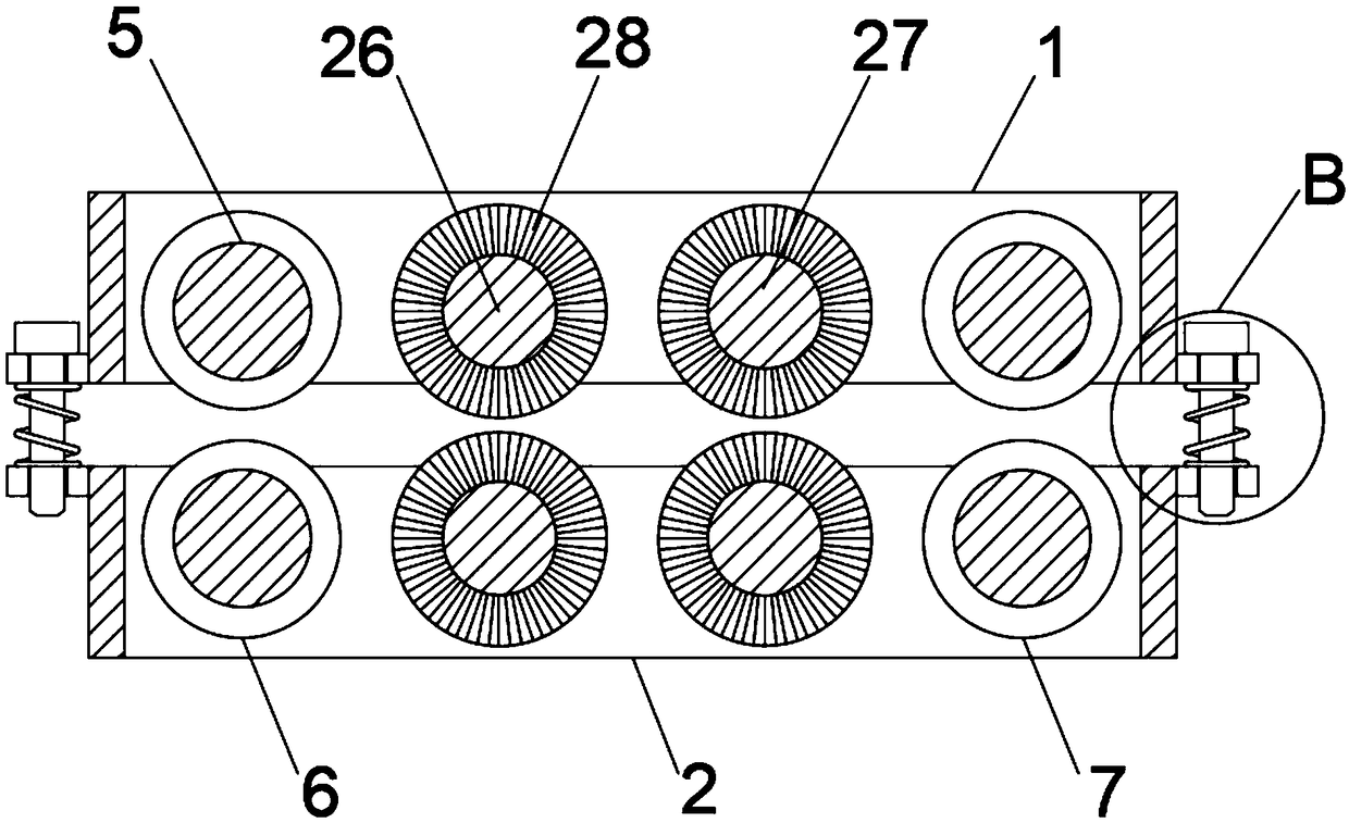 Intelligent cleaning device for electric power and electric network optical cable line