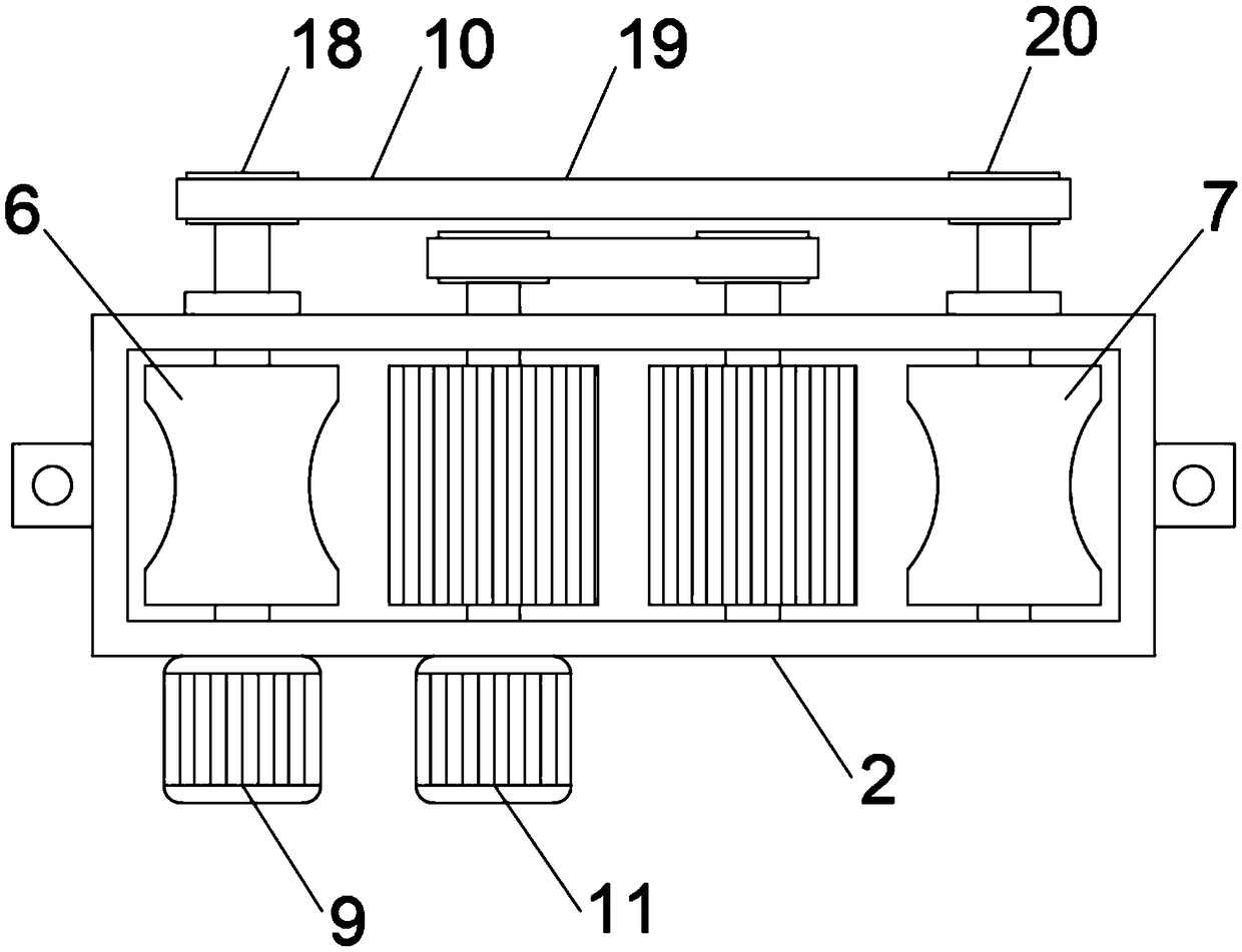 Intelligent cleaning device for electric power and electric network optical cable line