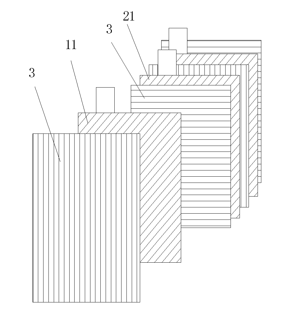 Stacked-Type Lithium Ion Battery