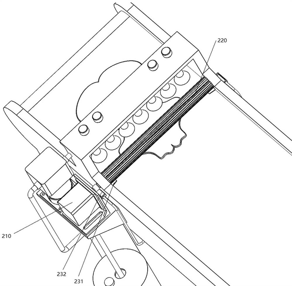 An intelligent pulp wiping operation device