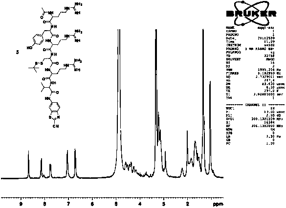 Single photon emission computed tomography developer and preparation method thereof