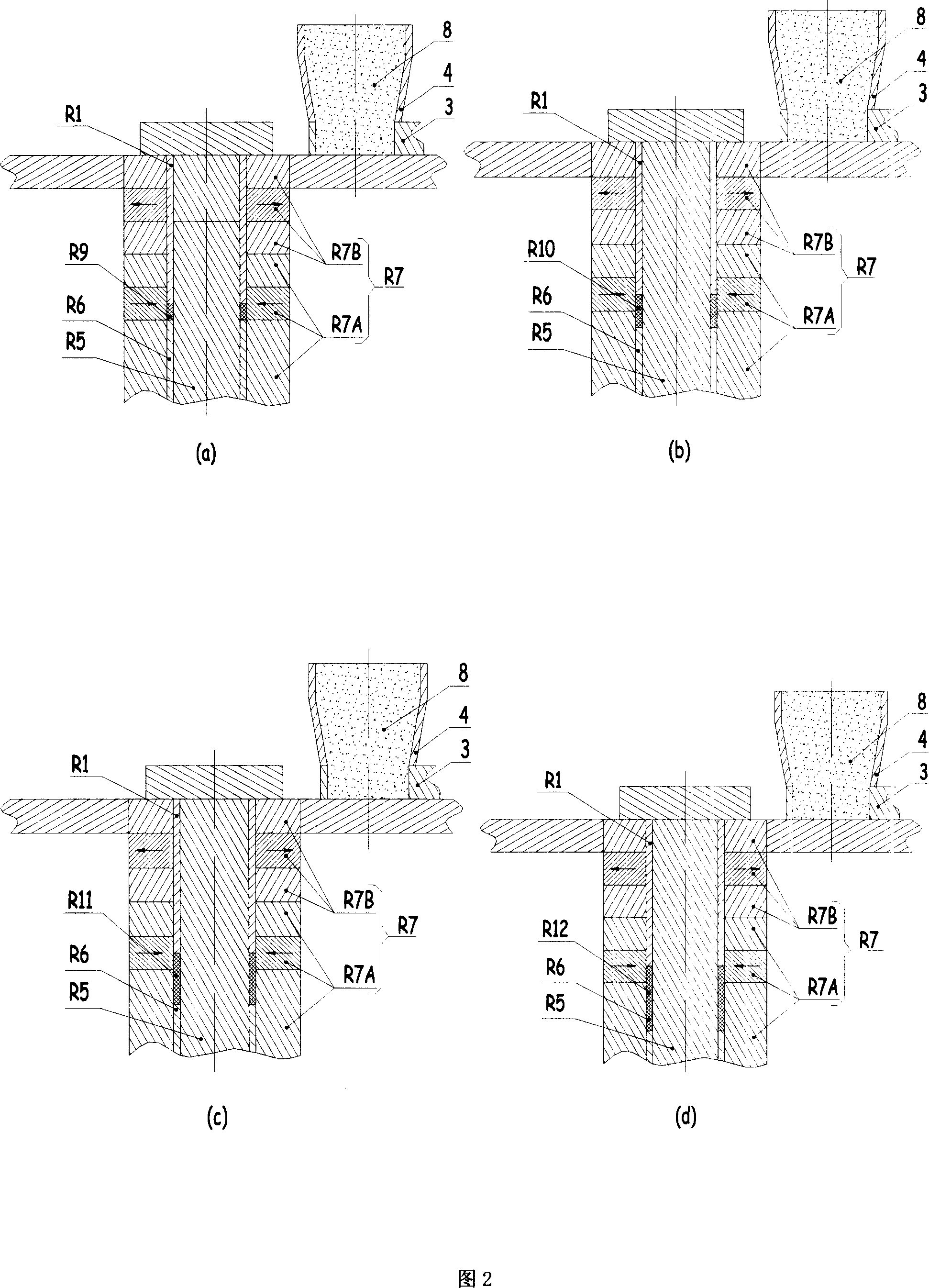 The method of the orientation profiling of the lanthanide permanent magnet and preparation device for the same