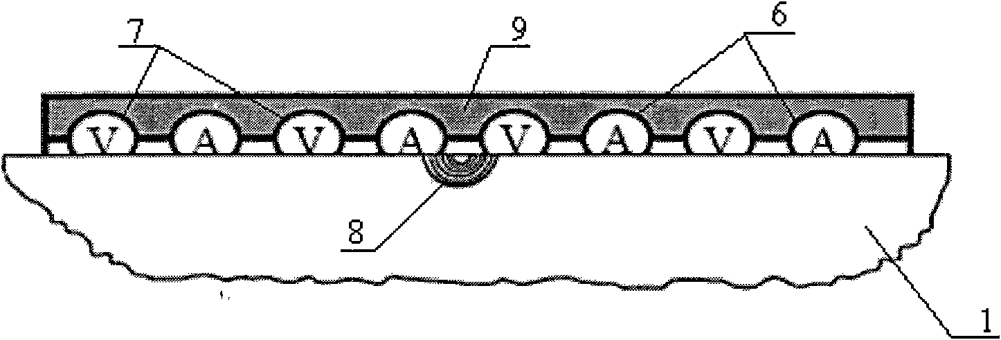 High-sensitivity composite material structure health monitoring system