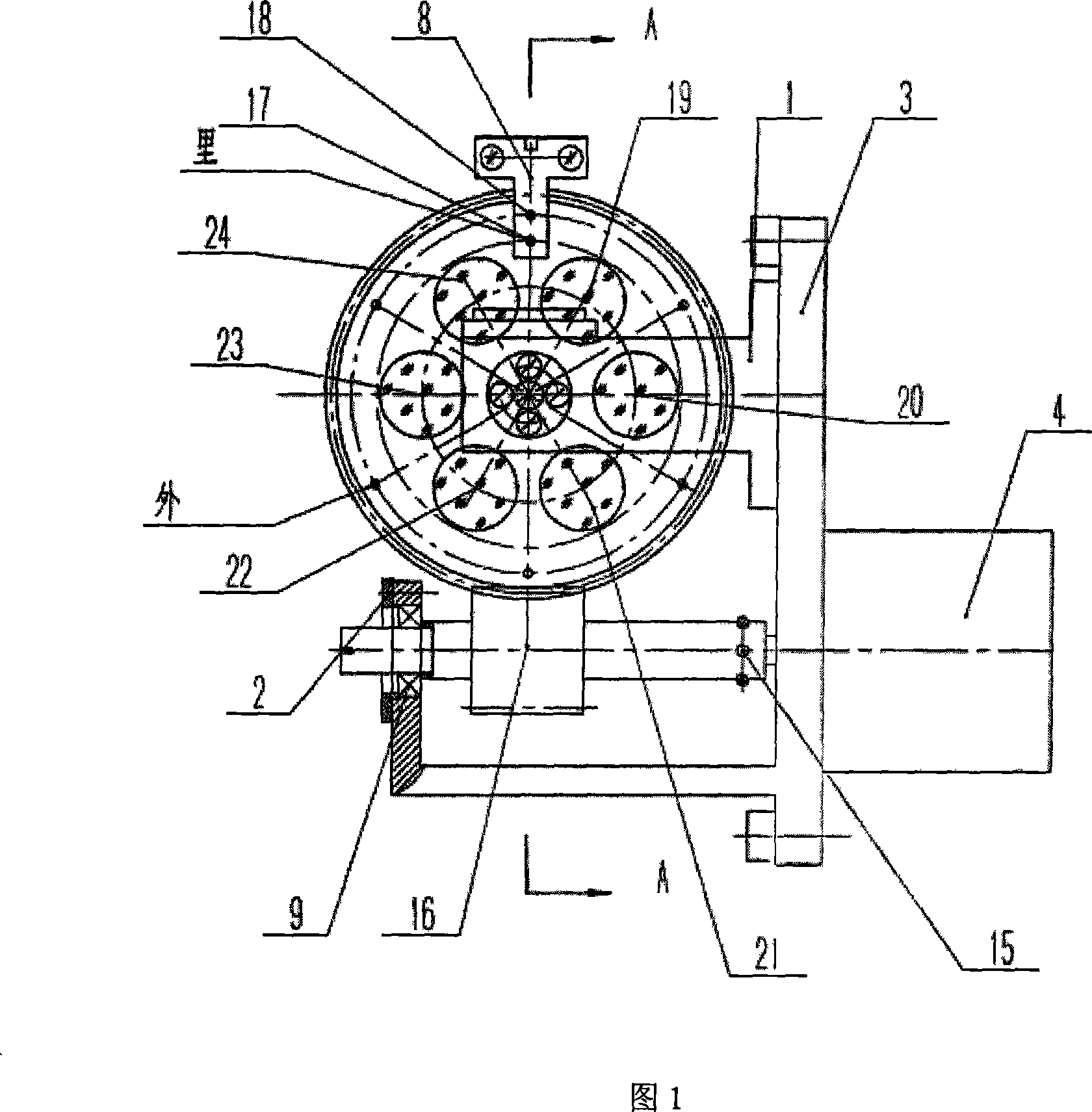 Electric filter light modulation apparatus