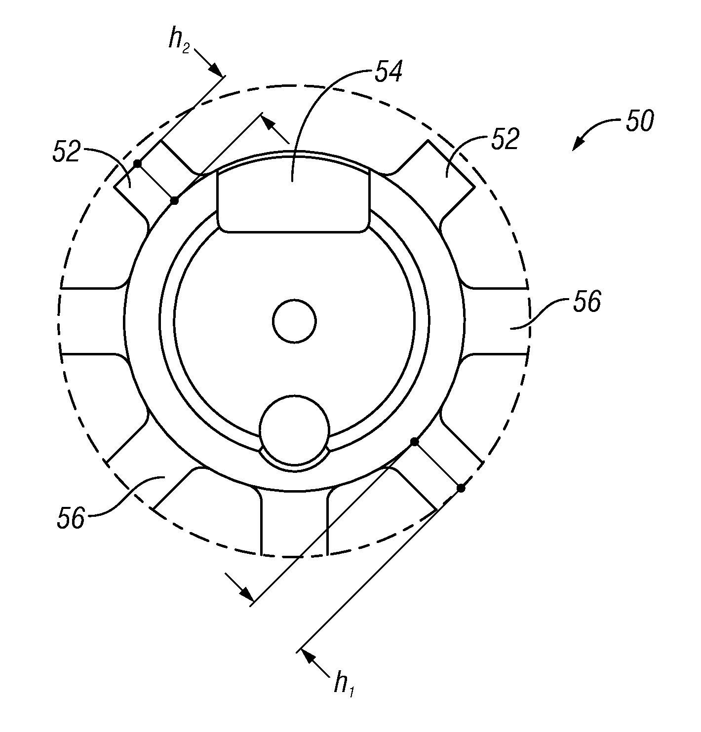 Enhanced service life bolt