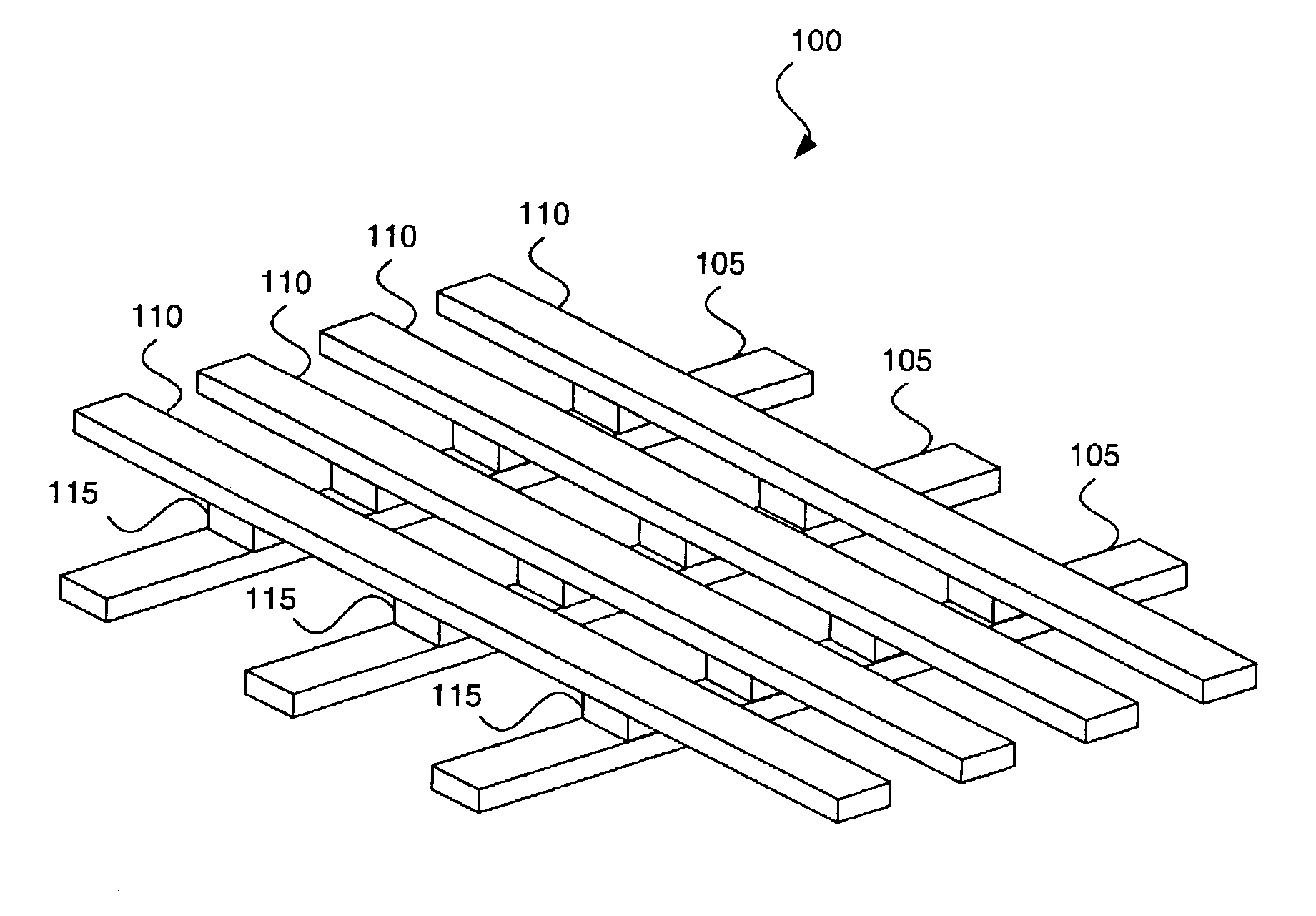 Providing a reference voltage to a cross point memory array