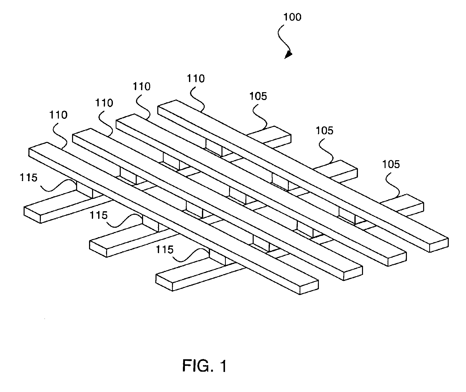 Providing a reference voltage to a cross point memory array