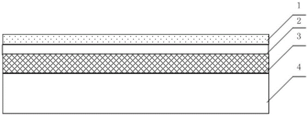 A label for attaching satellite surface and its manufacturing method