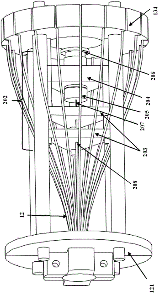 Driving unit used for driving flexible continuum structure