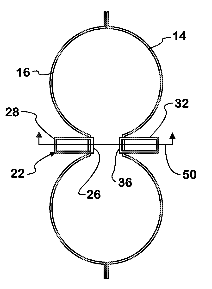 Device and method for storage tank restraint on a vehicle