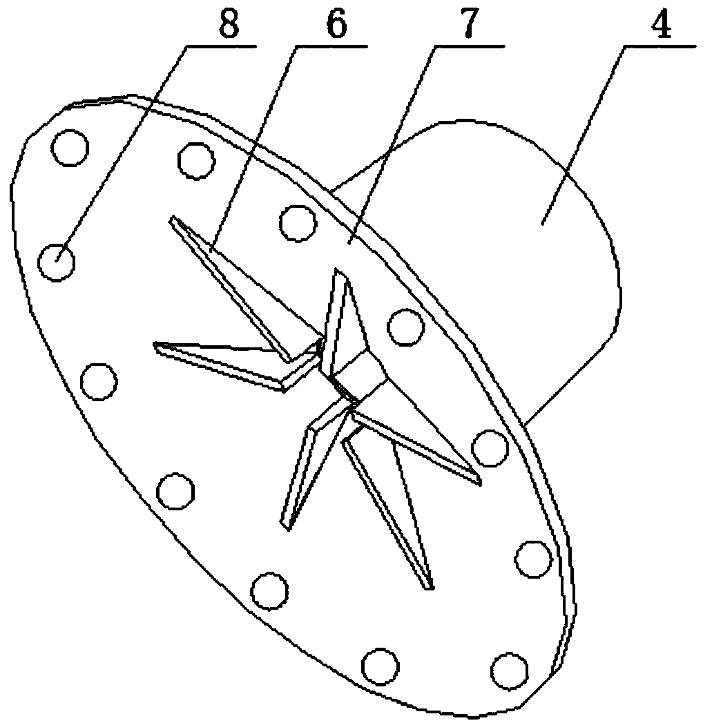 Gripper sucker for overturning and carrying automobile hubs